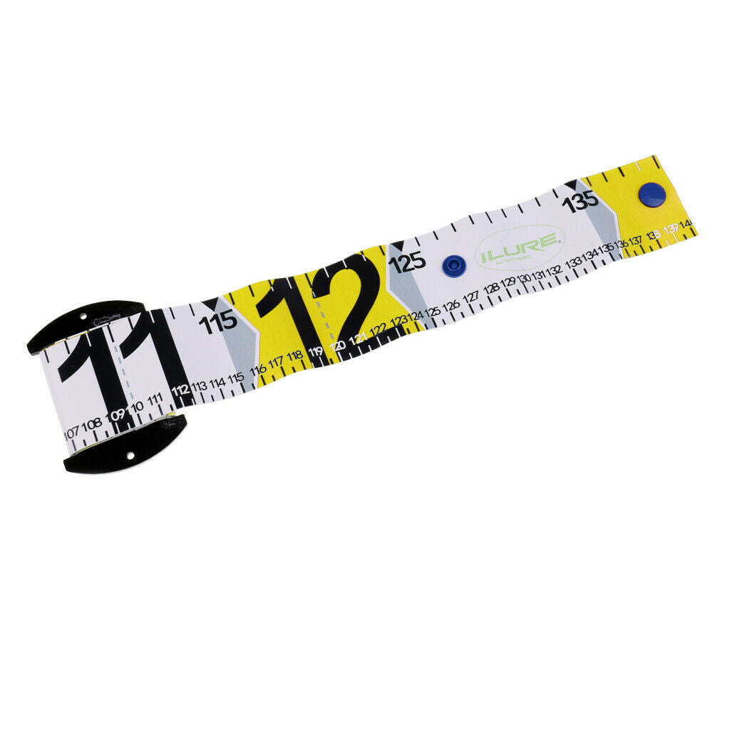 2Pcs Waterproof Accurate   Measuring Ruler Board for Fishing Competition
