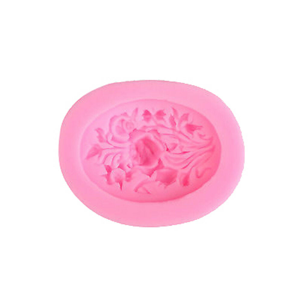 rose flower silicone fondant mold cake decor chocolate sugarcraft baking .l8