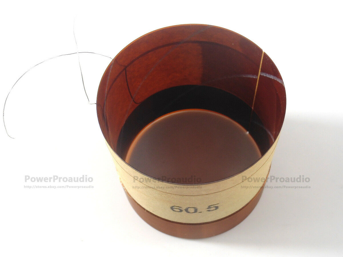 2 pcs 60.5 mm skeleton: woofer / loudspeaker / speaker voice coil