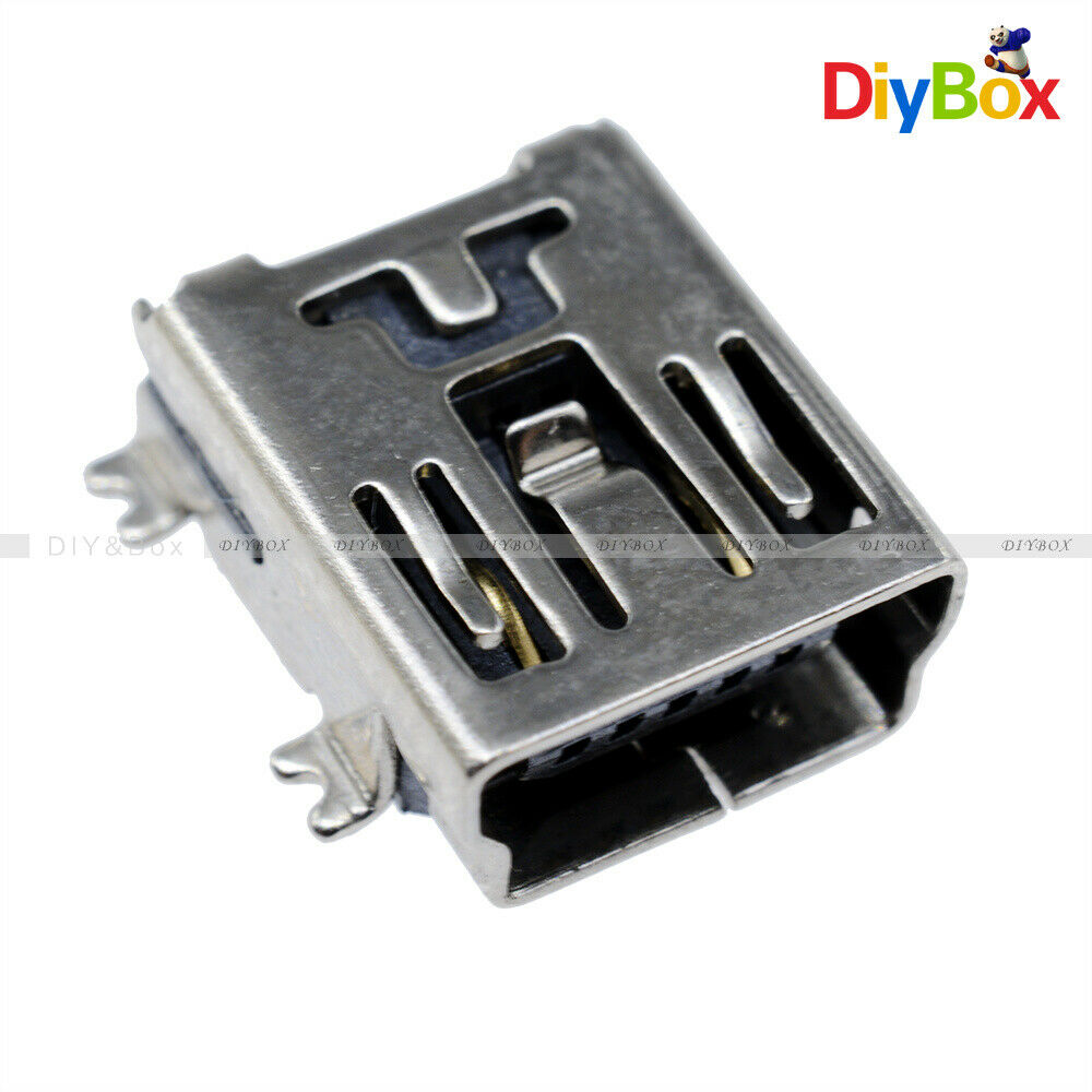 20PCS 5 Pin Mini USB SMD Female Mini B Socket Connector Plug
