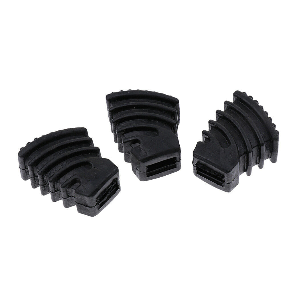 3x Small Drum Feet for Drum Set Hardware Percussion Instrument Parts Accs
