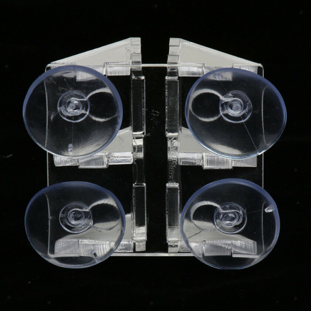 Divider Sheet Sucker Holder Suction Cup for Aquarium   Tank Transparent