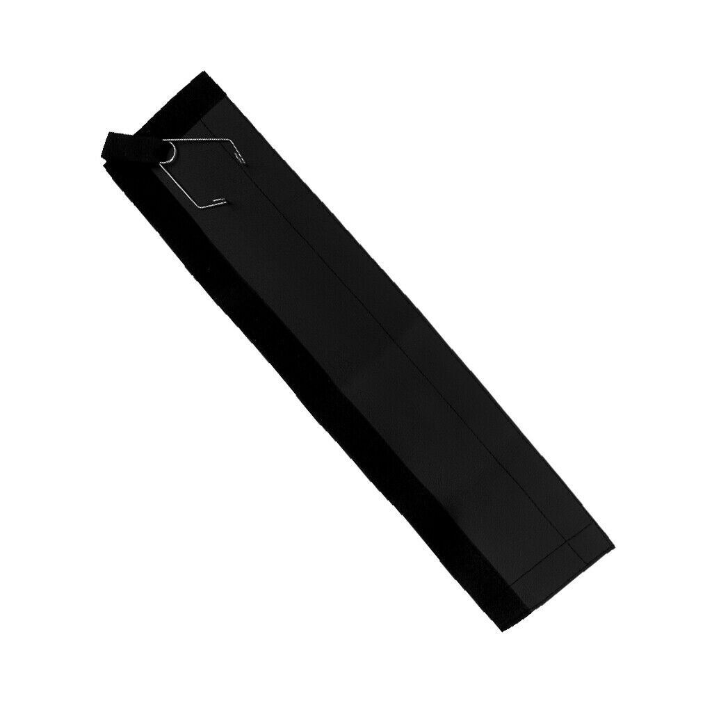 2X Anti-Wear PU Climbing Rope Protector Sleeve Sheathing Protective Cover Black