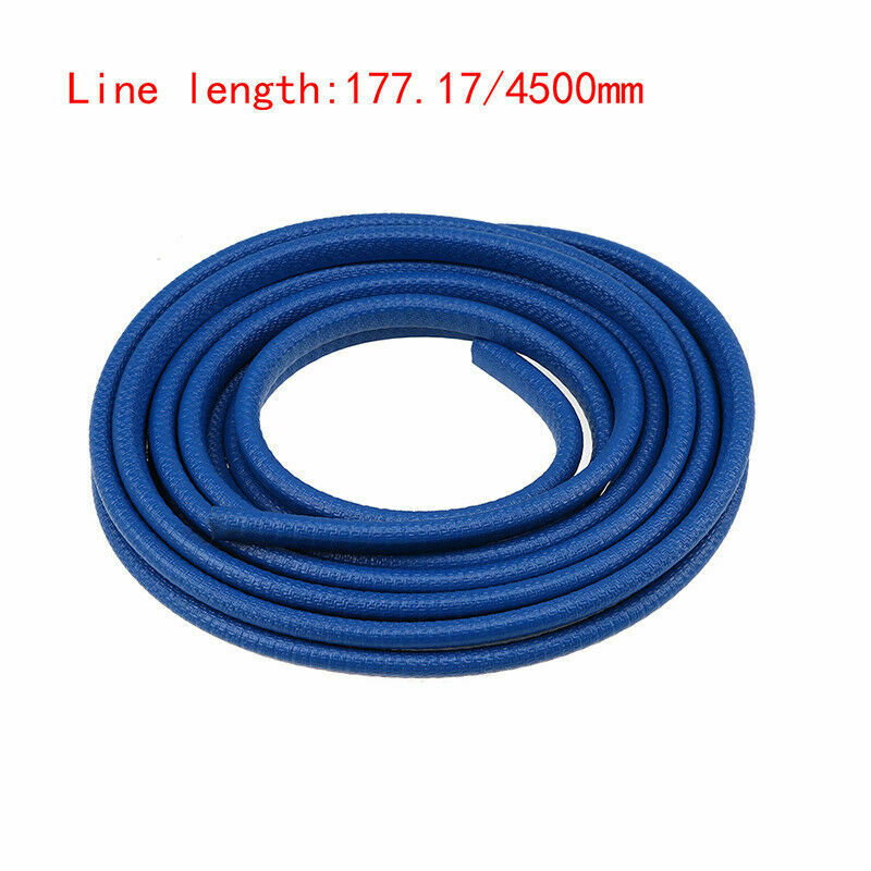 4.5M Car Seal Strip Molding Edge Trim Door Window Protector Guard Blue Rubber