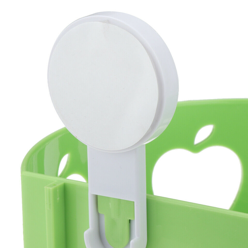 Triangular-mounted Wall hanging Bathroom Shelf Toliet Storage Rack Green
