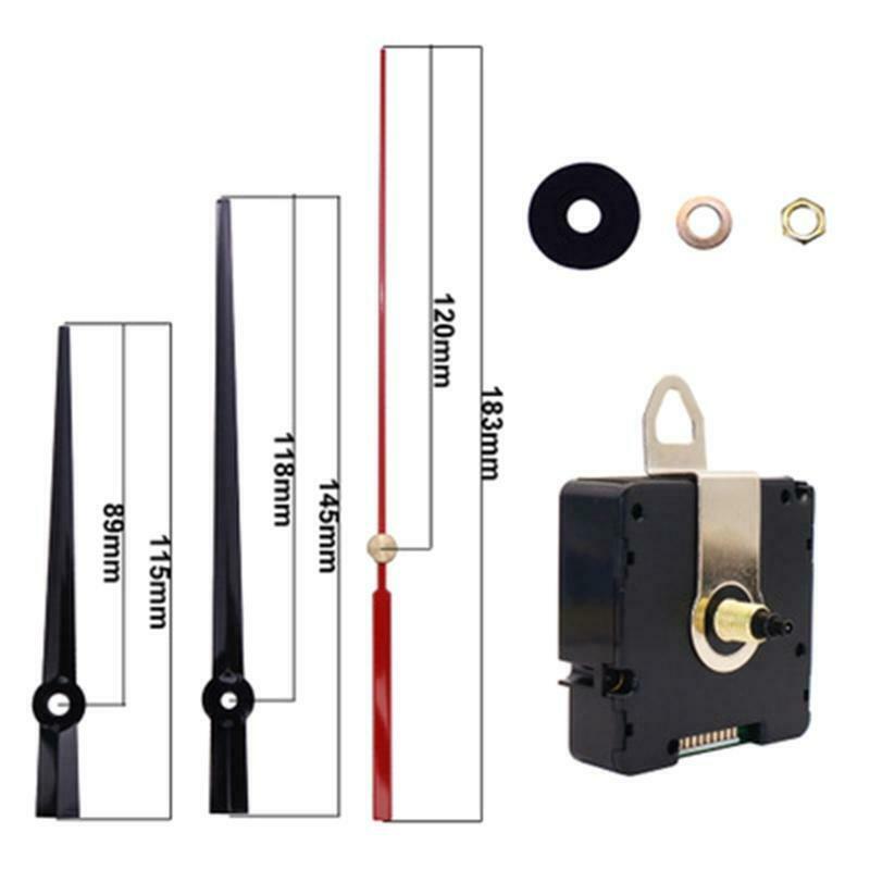 UK MSF Time Atomic Radio Controlled Silent Wall Clock Quartz Movement Mechanism