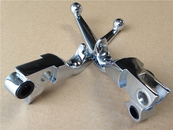 Chrome Brake Clutch Lever fit for Harly Davidson XL Sportster 883 1200 softail