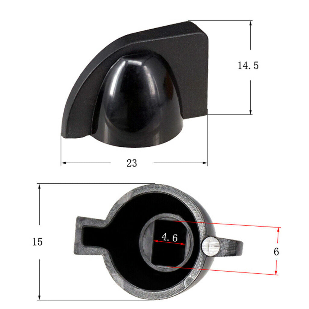 10x Tone Buttons Screw Attachment  for Car Accessory