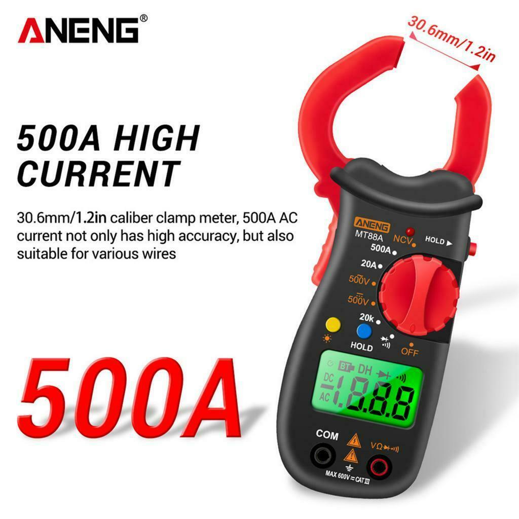 Digital Clamp Meter Multimeter Handheld    Capacitance NCV Test