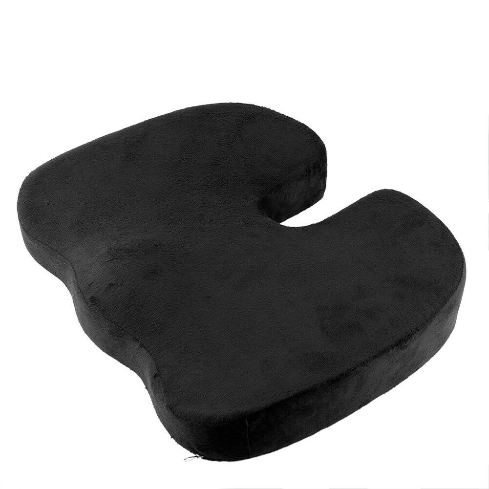 Memory Foam Coccyx Orthopedic Car Seat Office Chair Cushion Pain Relief Pillow