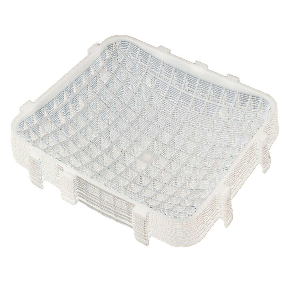 10 Pieces Pigeon Cage Luggage Rack With Square Egg Nest For Breeding