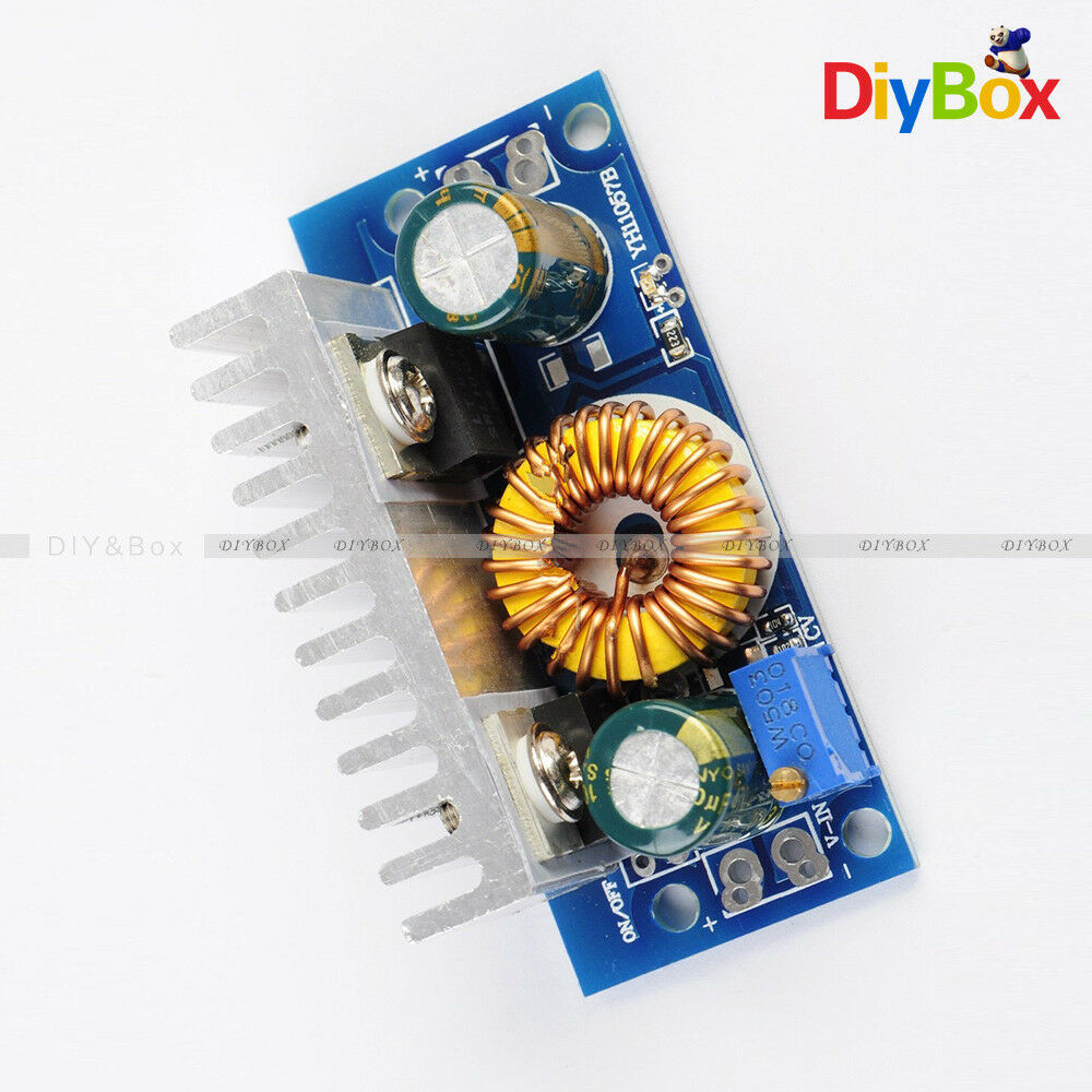 DC-DC Boost Converter 4.5V-32V to 5-42V 6A Step-Up Adjustable Power Supply