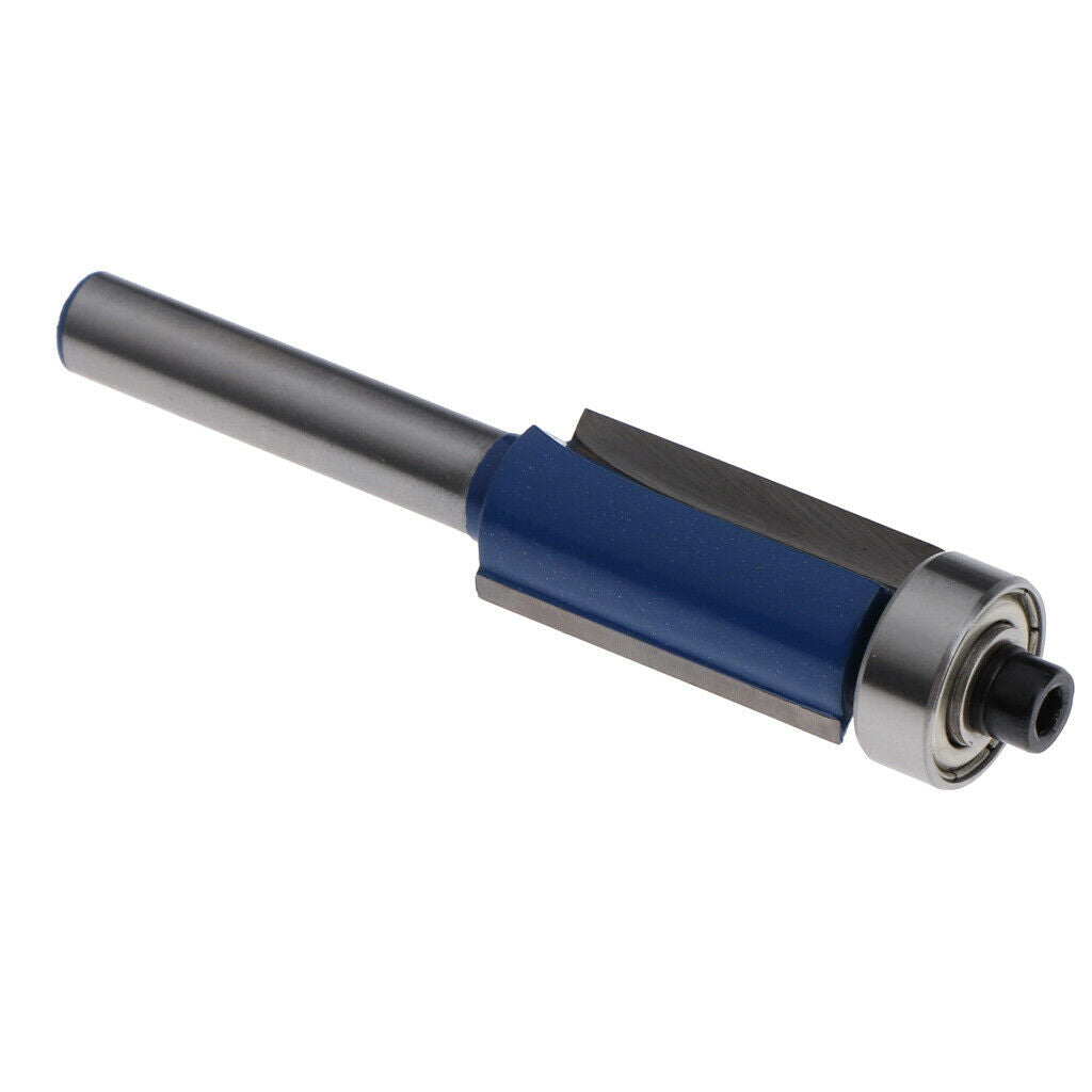 1/4''Shank Flush Trim Router Bit Milling Cutter End Bearing Woodworking Tool