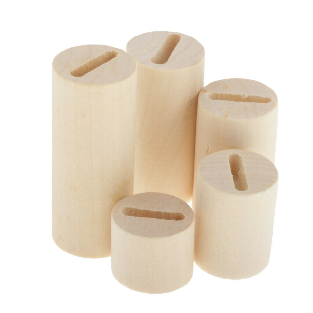 Pack of 5 Ring Jewelry Display Stand Organizer Showcase Shop Decor Gift