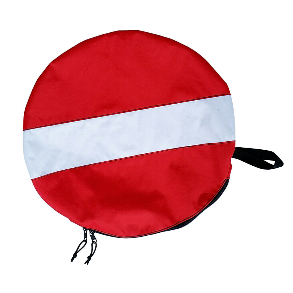 Premium Dive Flag Zipper Scuba Diving Snorkeling Hose Regulator Zip Gear Bag