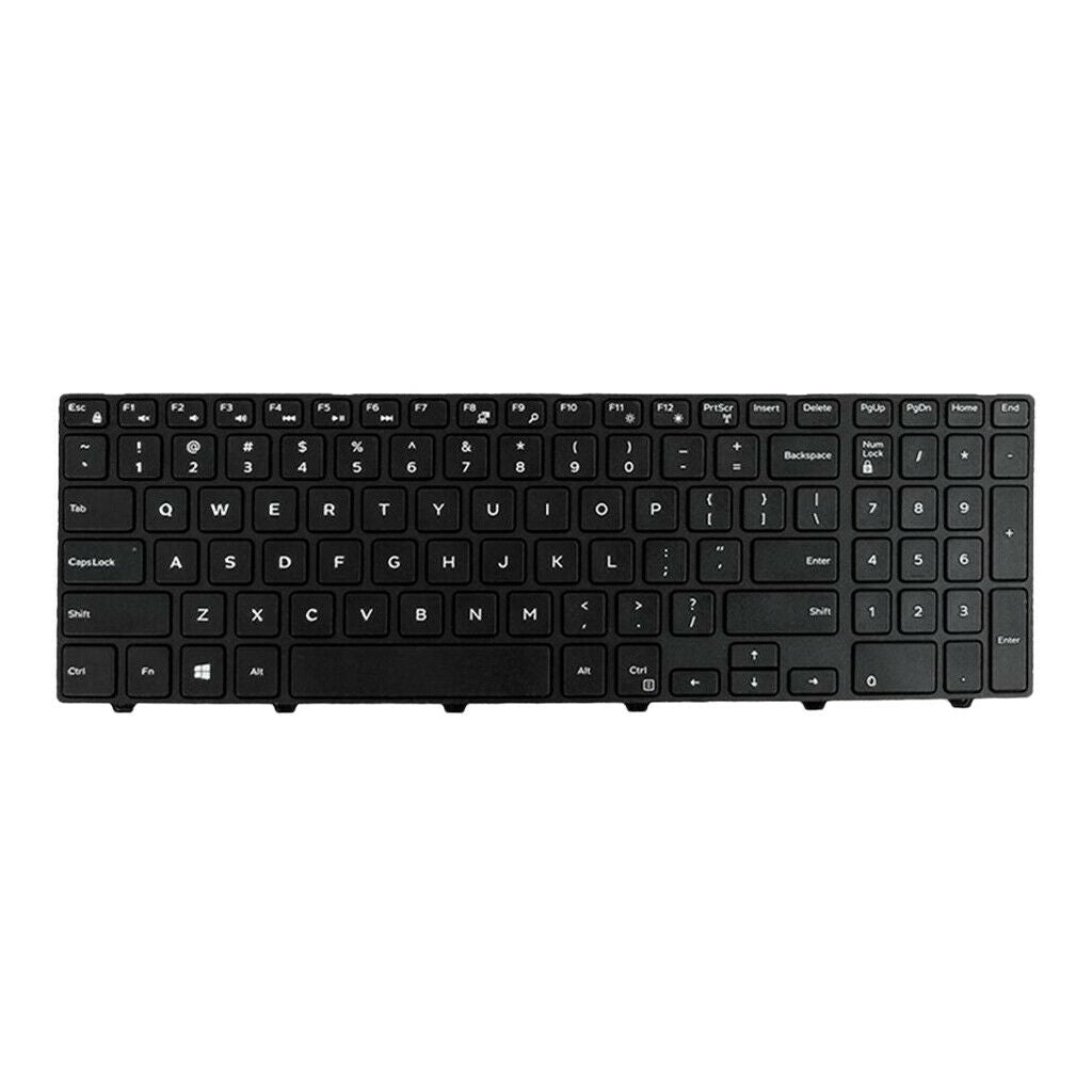 US English Layout Keyobard w/ Frame for DELL Inspiron Series 5551 5542 5545