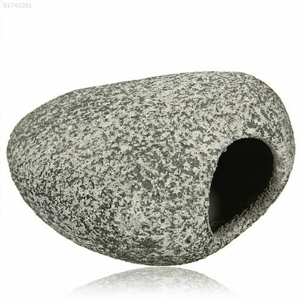 EC75 BCA4 60DD Aquarium Stone Cichlid Ornament Shrimp Breeding Cave Fish Tank S