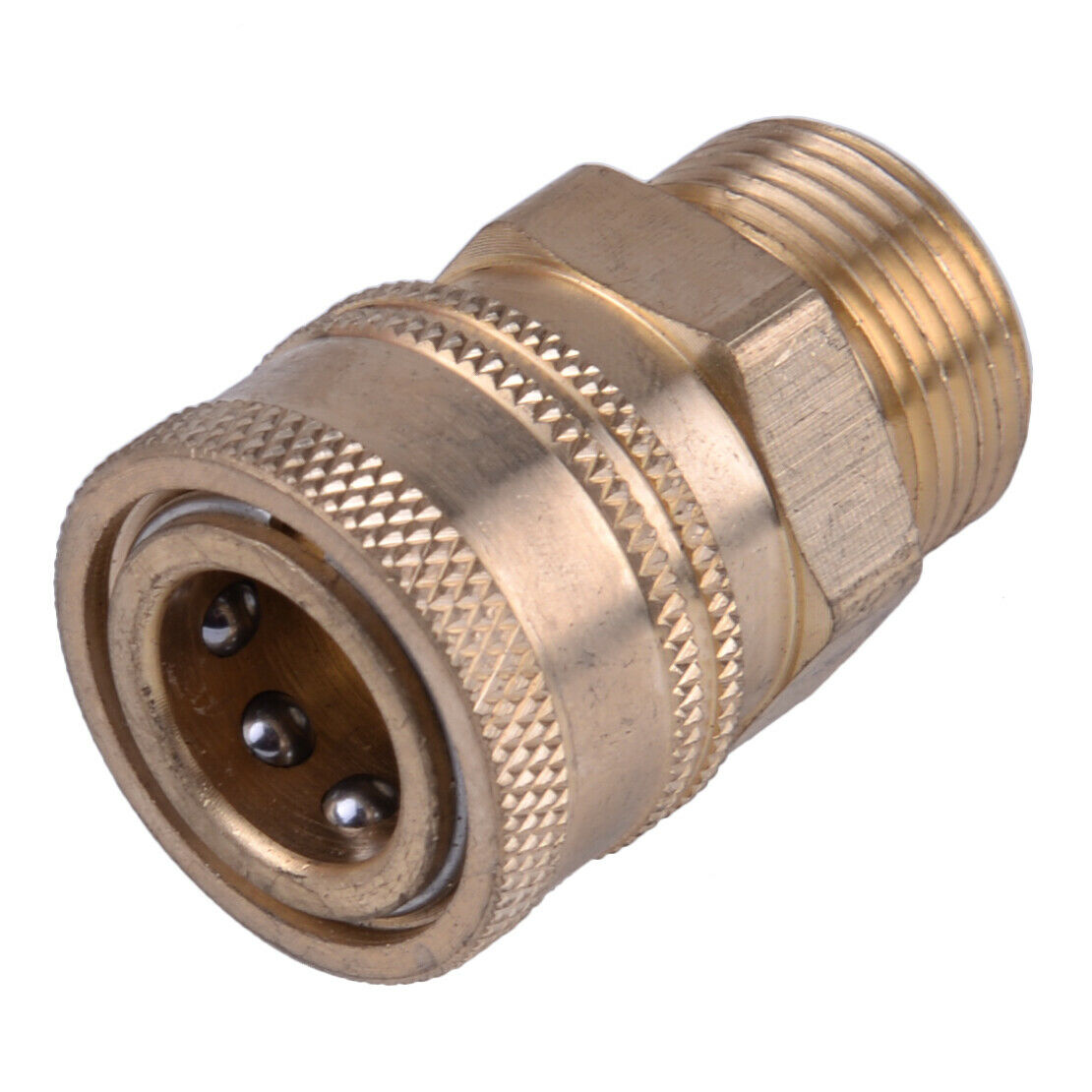 M22 Quick Release Adapter Connecter Coupling 14MM For Pressure Washer New Atn