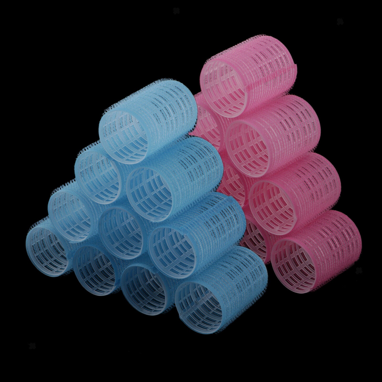 20 Pieces Plastic Hair Roller Curling Curls Tools DIY Accessories Curlers