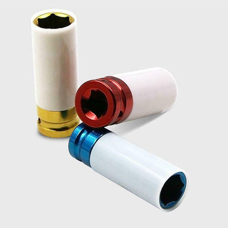 3Pcs Auto Car 1/2" 17mm/0.67in 19mm/0.75in 21mm/0.83in Alloy Thin Wall Wheel Nut