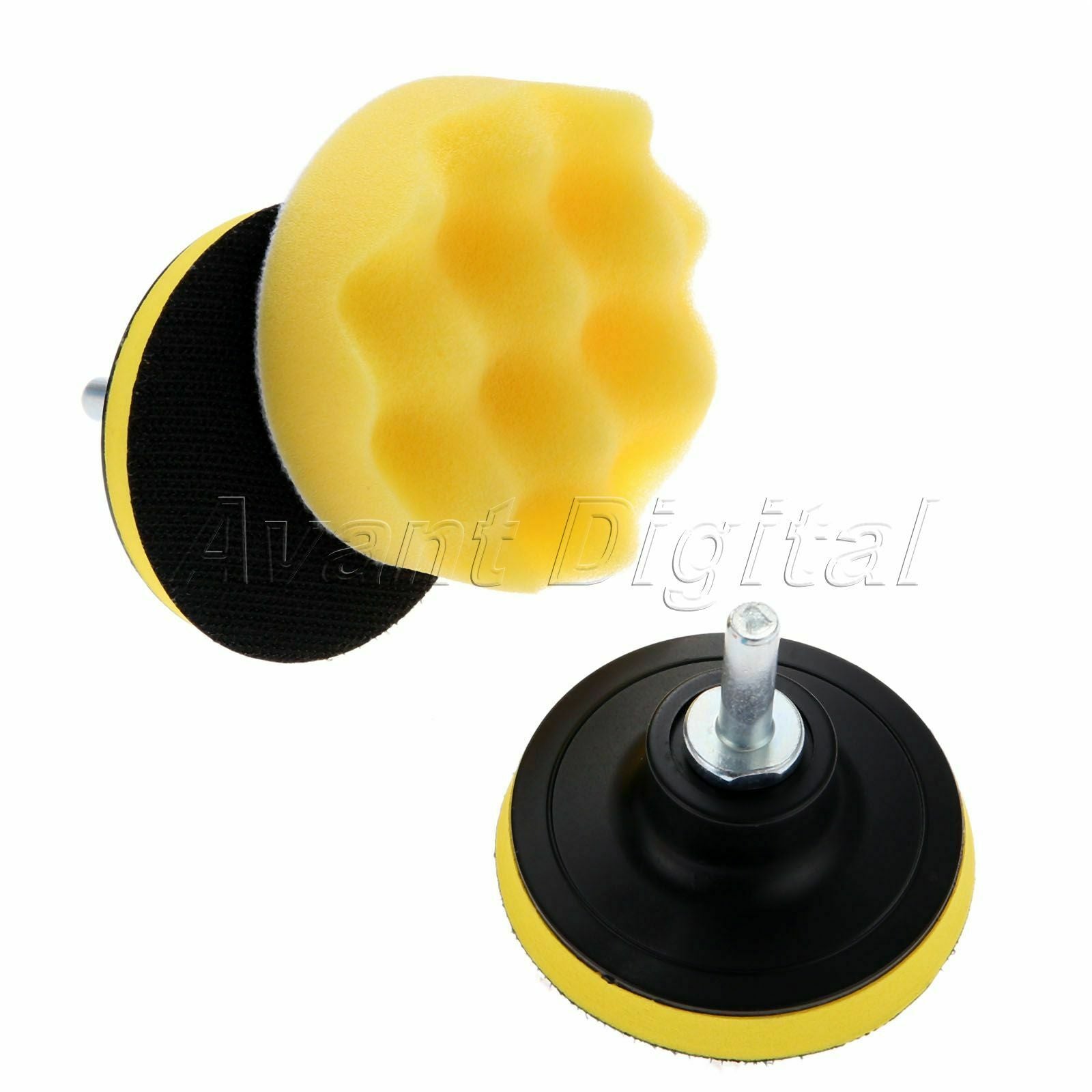 3" Sponge Polishing Waxing Buffing Pads Kit Set For Car Polisher Drill 31 Pcs