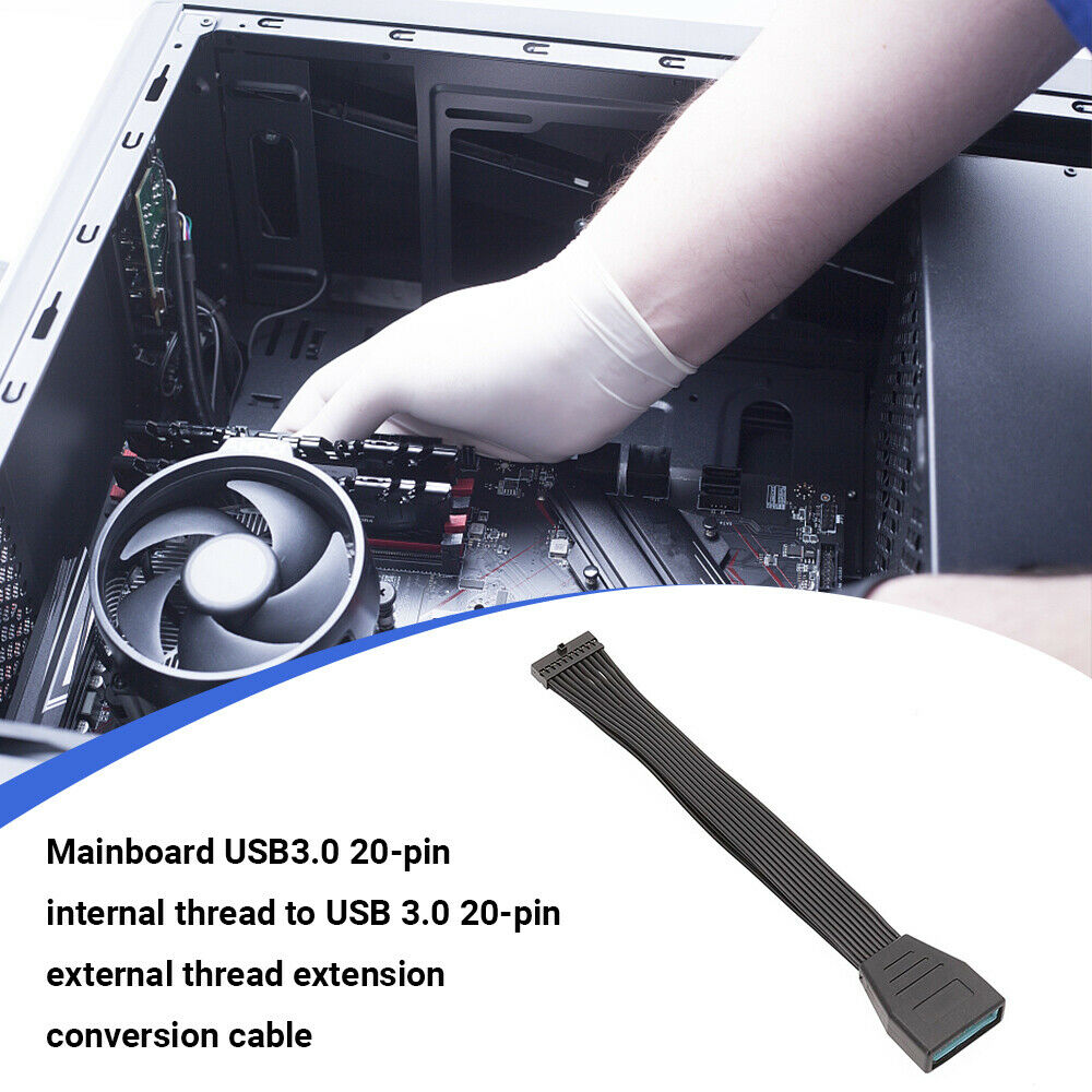 Motherboard USB 3.0 19Pin 20Pin Female to USB 3.0 19pin 20 Pin Male Mainboard LI