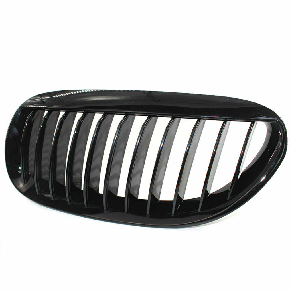 2x Front Kidney Black Grill Grille for BMW M6 E63 E64 6-series 04-10 Durable