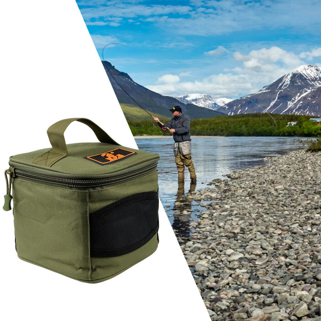 Fishing Reel Cover Storage Bag Baitcasting  Tackle Protective Case Pouch