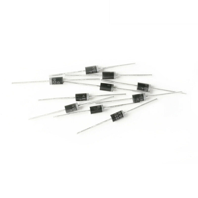20pcs DIP HER308 high efficiency ultra fast recovery diode 1000V/3A Rectifiers