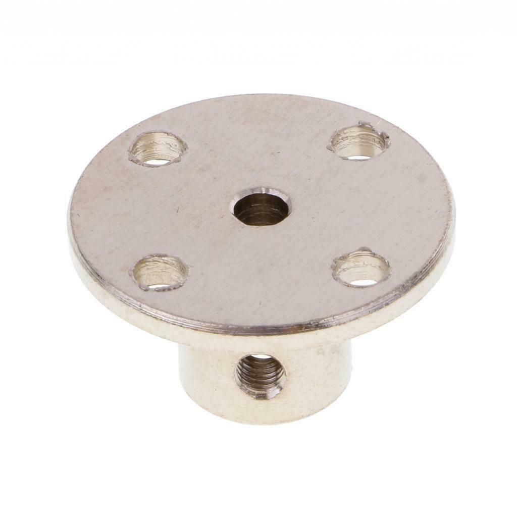 4 Pieces Rigid Flange Coupling Motor Guide Shaft Axis Bearing Coupler with