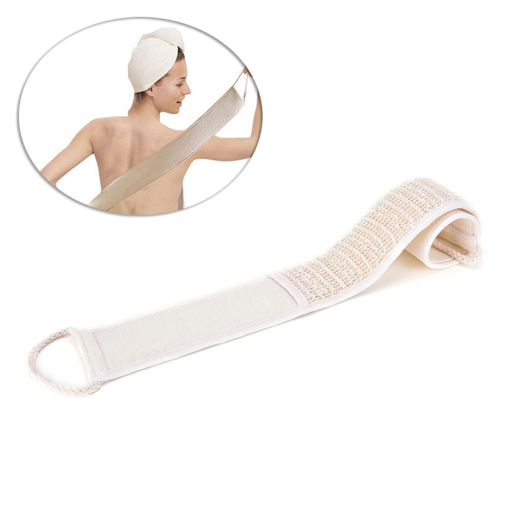 Exfoliating Loofah Back Strap  Shower Body Sponge Loofa Body Scrubber Bru.l8