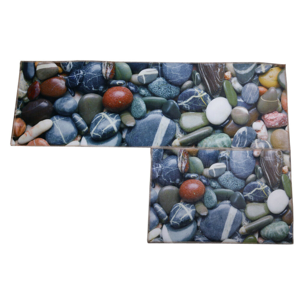 New Stones Non-slip Kitchen Door Mats Floor & Mat Rugs Runner Carpet #1