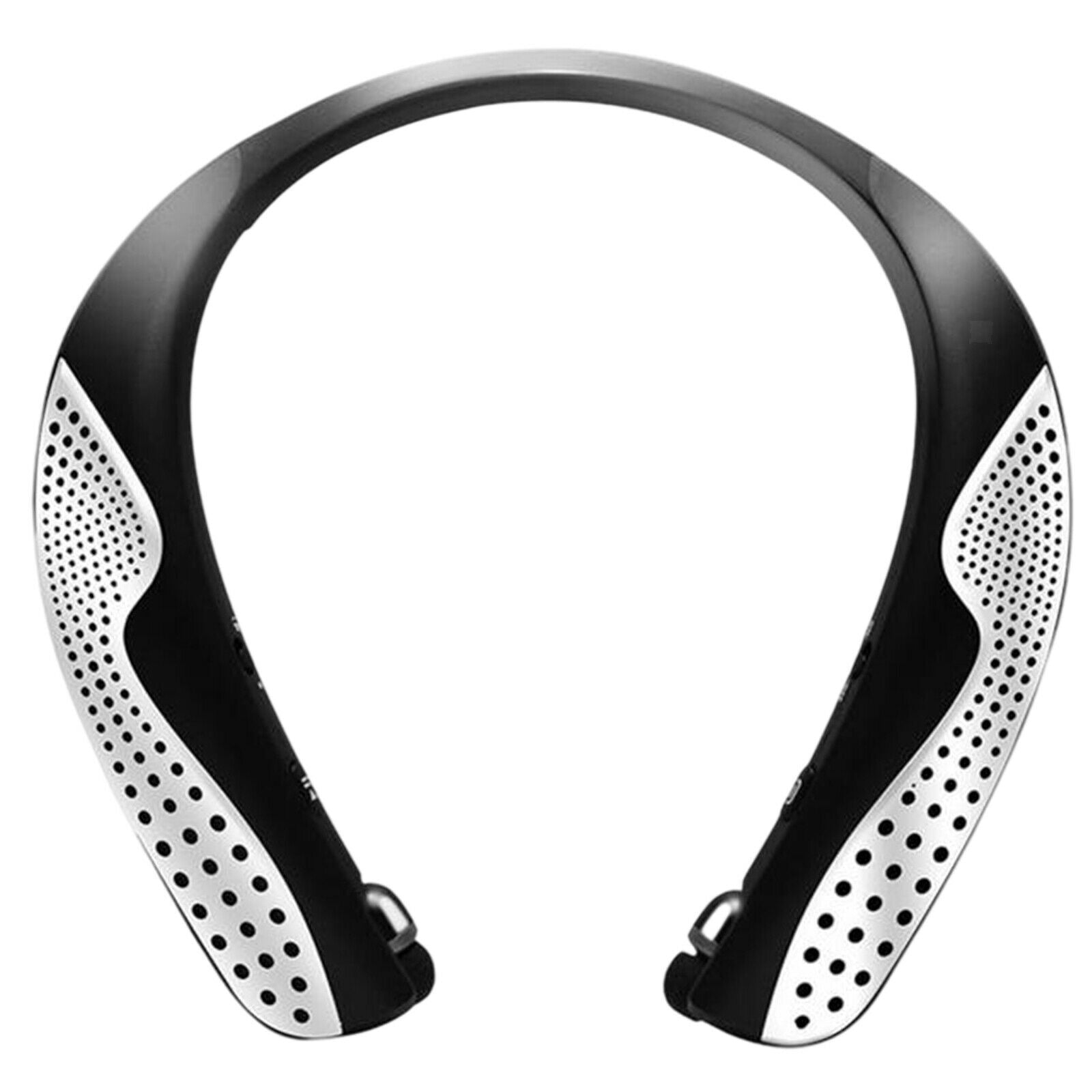 Portable Wearable Wireless Speaker Bluetooth 5.0 w/Retractable Earbuds w/Mic