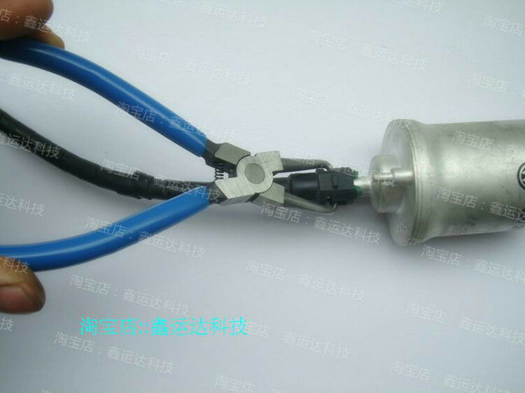 Auto Fuel Line Petrol Clip Pipe Hose Connector Quick Release Removal Plier Metal