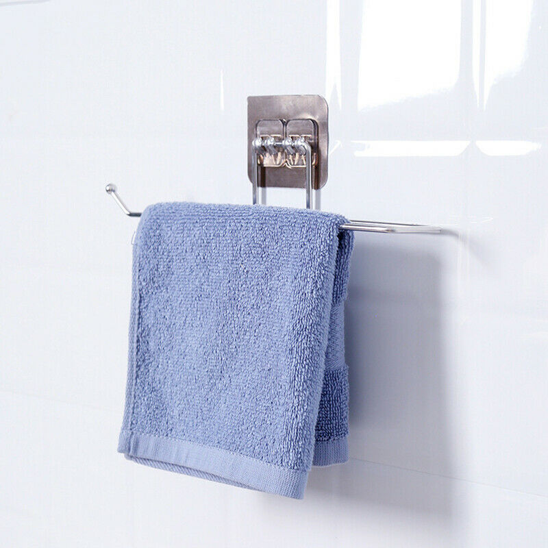 Self-adhesive Towel Holder RackKitchen Under Cabinet Towel Cup Paper Hang.l8