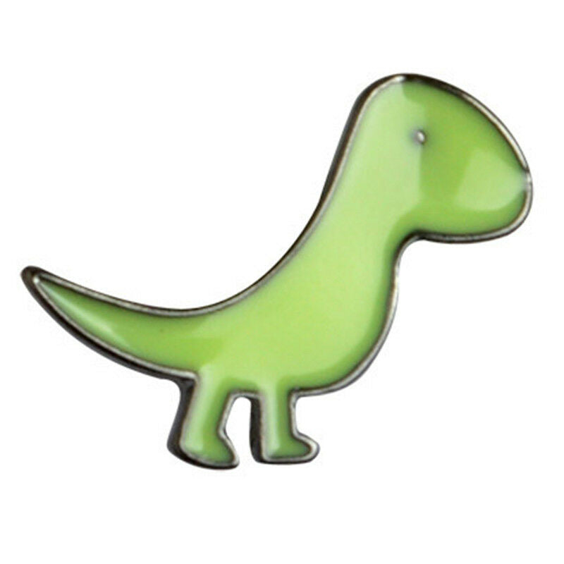 5x Cartoon Dinosaur Enamel Shirt Collar Pins Badge Corsage Brooch Jewelry GiftDD