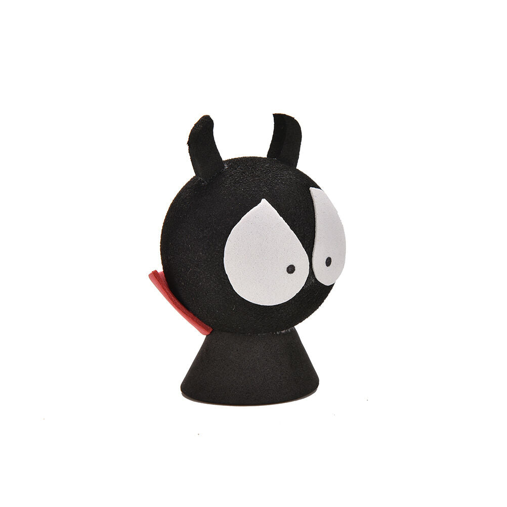 1 Pcs Red Shirt Devil Antenna Topper Eva Decorative Car Topper Balls Blac.l8