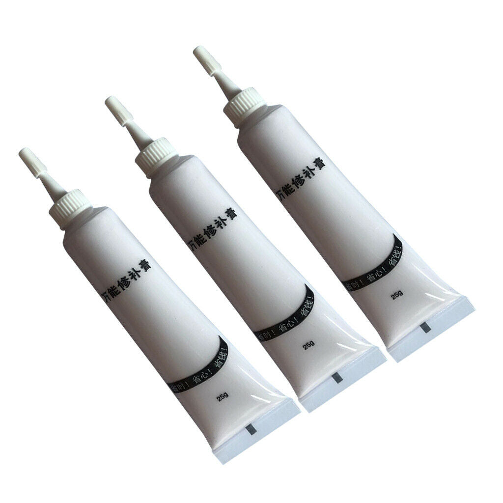 3x Wood Furniture Refinishing Paint Floor Scratch Repair Paste White