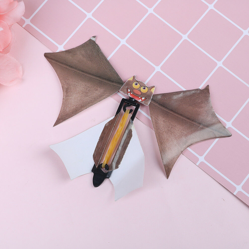 Magic flying bat prank flying paper bats funny halloween card gif.l8