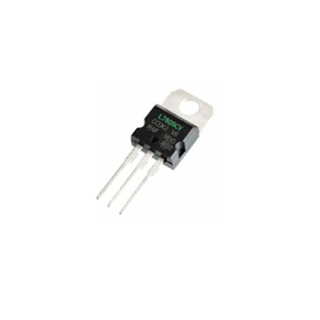 10pcs L7809 Three-terminal Stabilized IC 9V 1.5A TO-220 Voltage Regulator