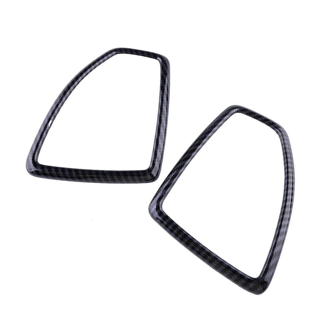Pair Carbon Fiber Style Air Vent Outlet Cover Trim Fit for Hyundai Tucson 2019