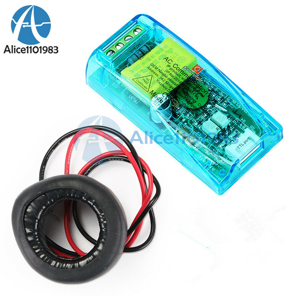 AC 80～260V Ammeter Volt Power Kwh Meter TTL RS485  w/ CT Coil PZEM-004T