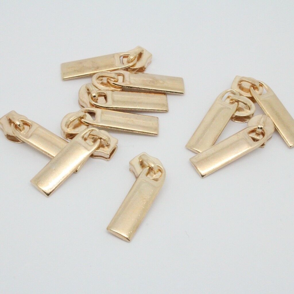 10pcs 25mm Zip Puller/Zipper Pull Sliders Replacement Head Zipper Repair Kit