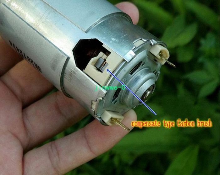 1pcs DC24V-120V 12000rpm Compensation carbon brush Motor Spindle motor