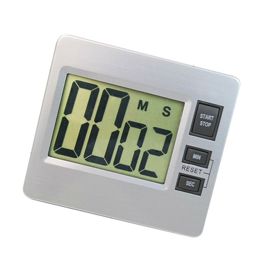 Digital  Large LCD Kitchen Cooking Baking Timer Set-up Count-Down Up Clock