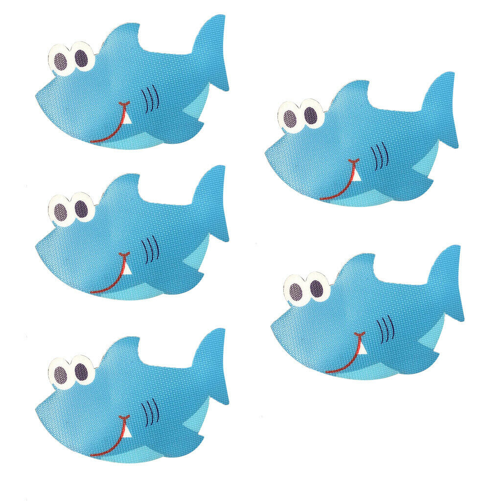 10pcs Bath Tub Shower Stickers -Animal Decals Non Slip Applique Anti Skid
