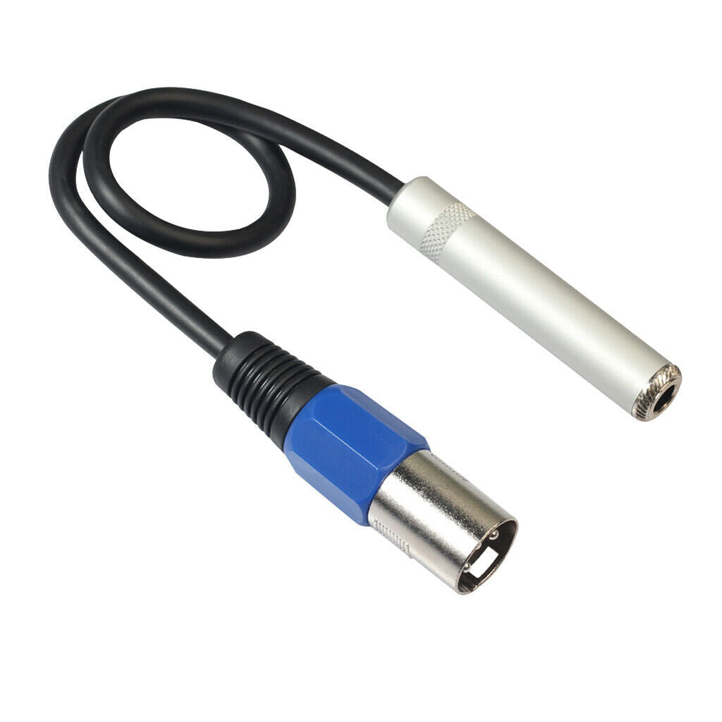 2pcs XLR 3Pin Male To Female Jack Balanced Audio Cable For Microphone Mixer