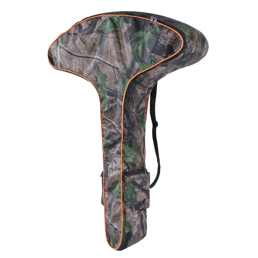 Portable T Shape Oxford Bow Bag Carry Case Archery Hunting Accessories Camo