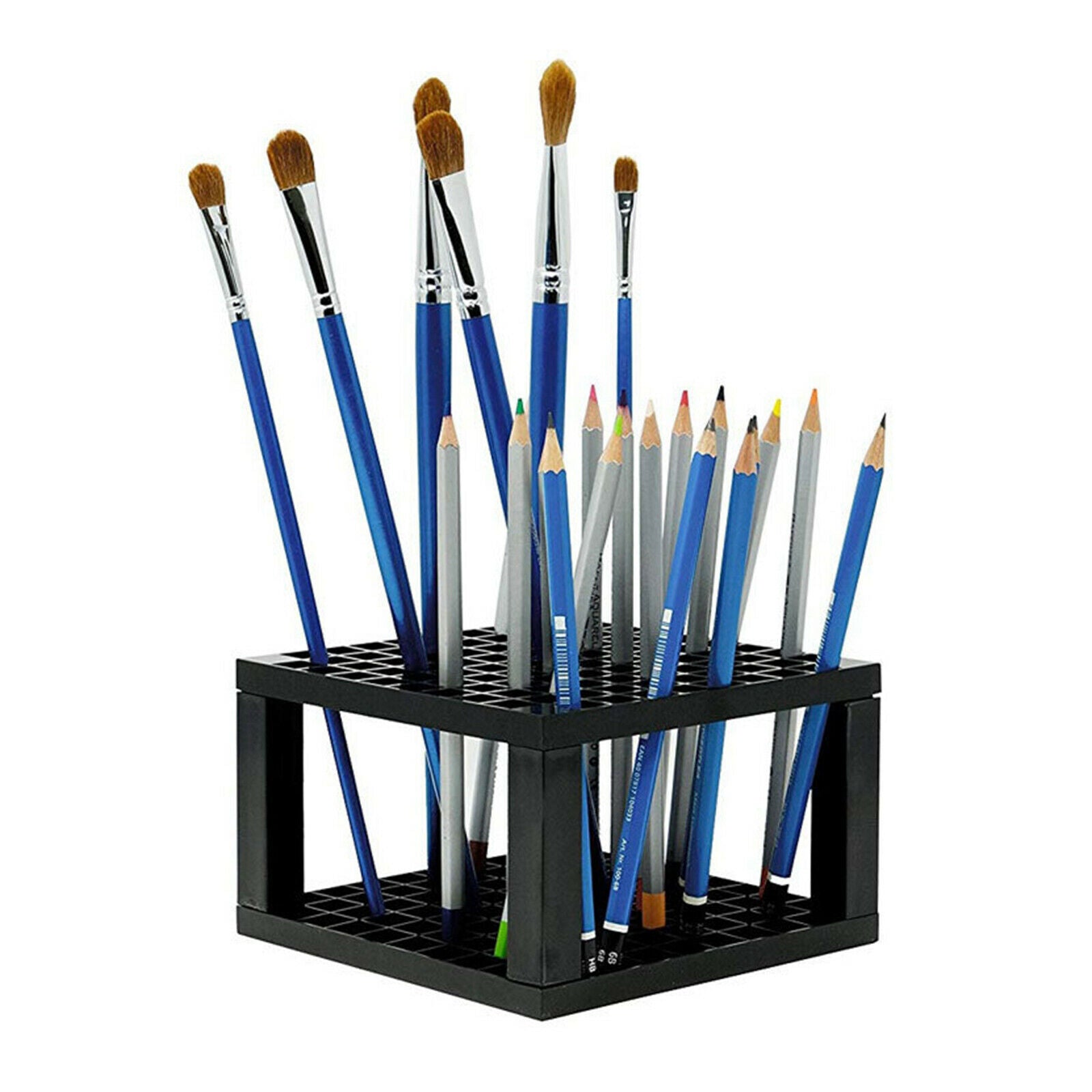 Pen Holder Durable Dresser Paint Organizer Desk Pencils Storage Rack Crayon