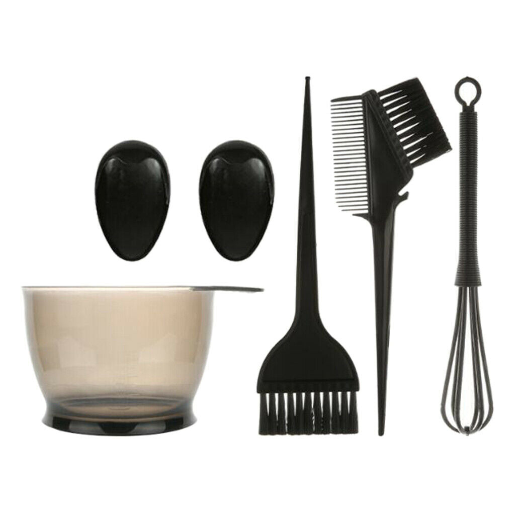 3 Sets Hair Coloring Brush Bowl Set Hair Color Brushes Comb Mixing Bowl